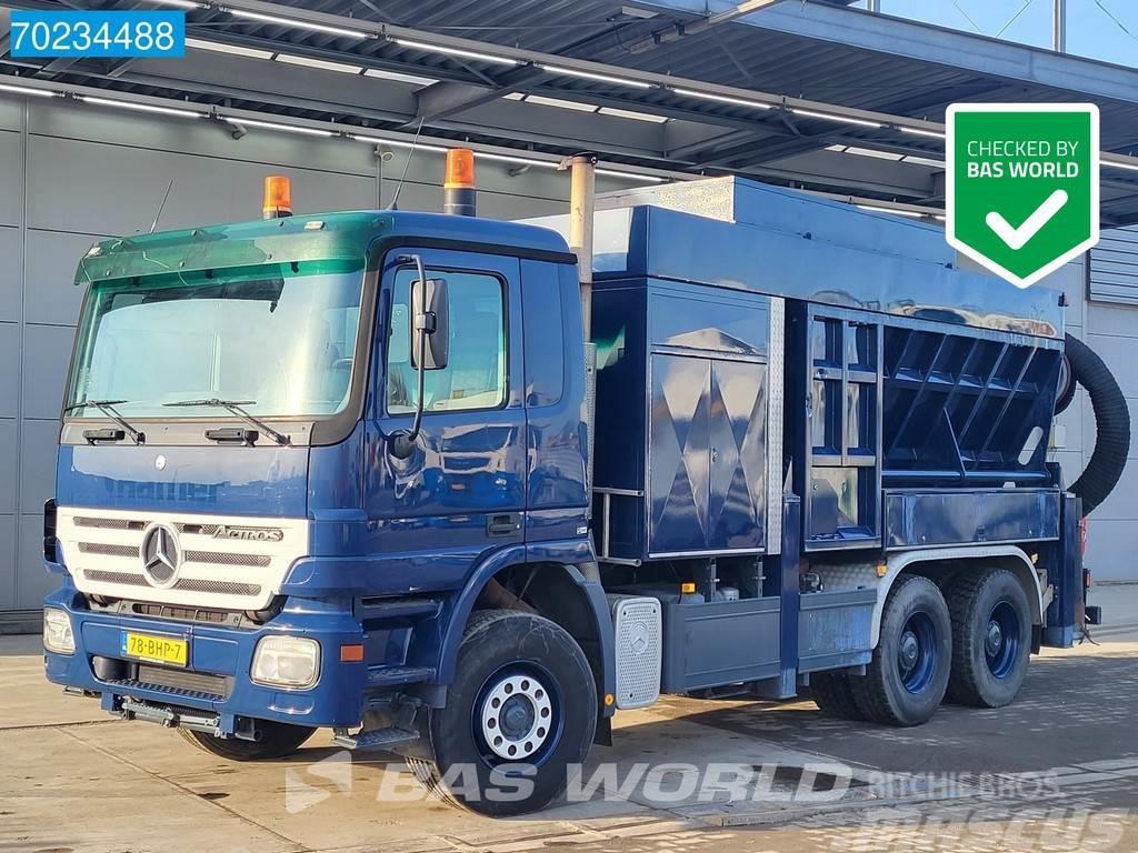 Mercedes-Benz Actros 2636 6X4 NL-Truck Reschwitzer Saugbagger Bi Combi / vacuum trucks