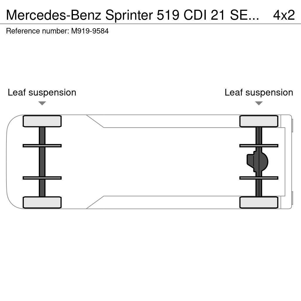 Mercedes-Benz Sprinter 519 CDI 21 SEATS / AC / WEBASTO Mini buses