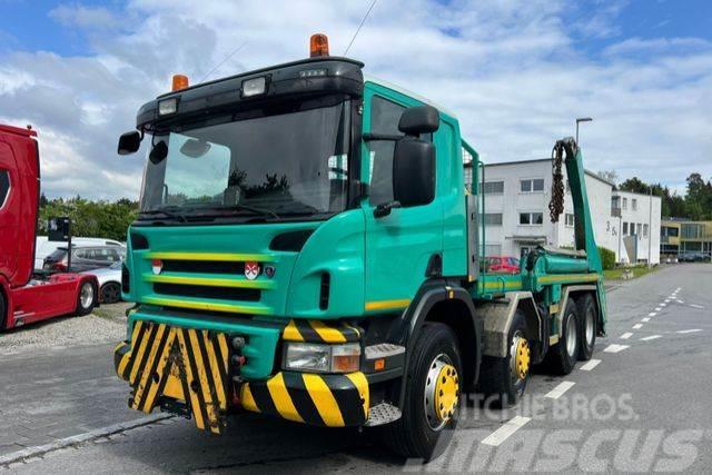 Scania P420 8x4 Gergen Cable lift demountable trucks