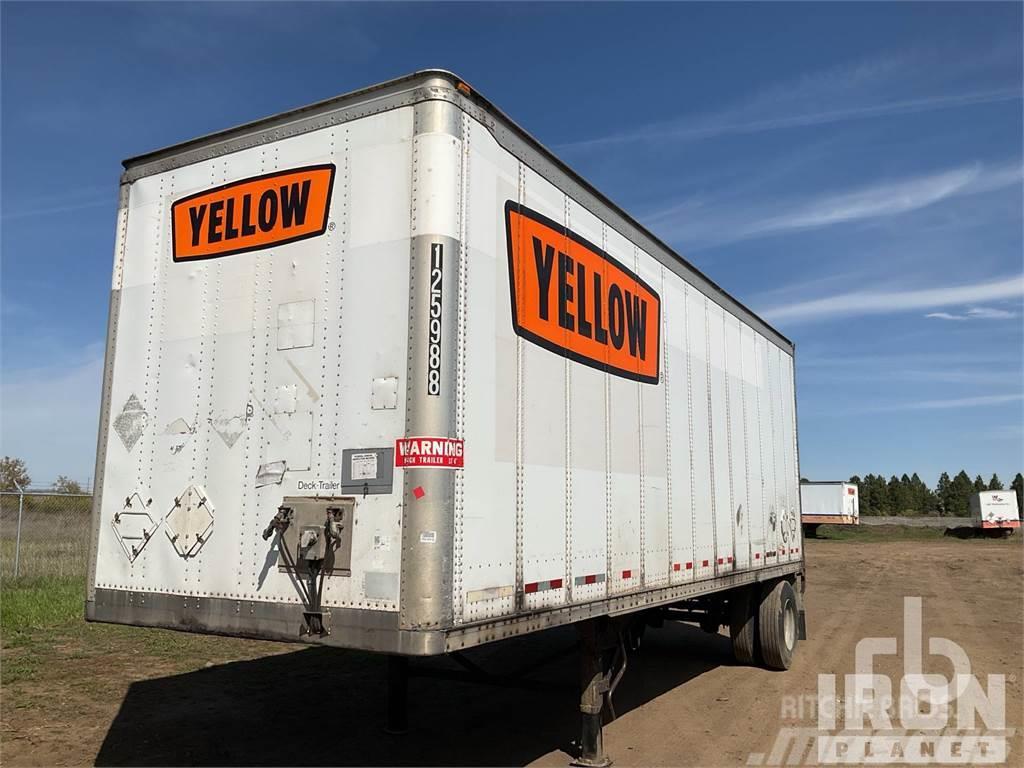 Wabash 28 ft x 102 in Box body semi-trailers