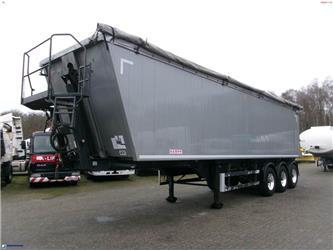 Kempf Tipper trailer alu 55.5 m3 + tarpaulin