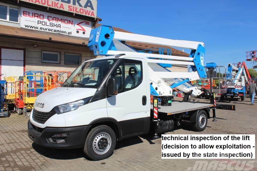 Socage ForSte 20D SPEED - 20 m NEW !! Iveco Daily 35S14 Truck & Van mounted aerial platforms