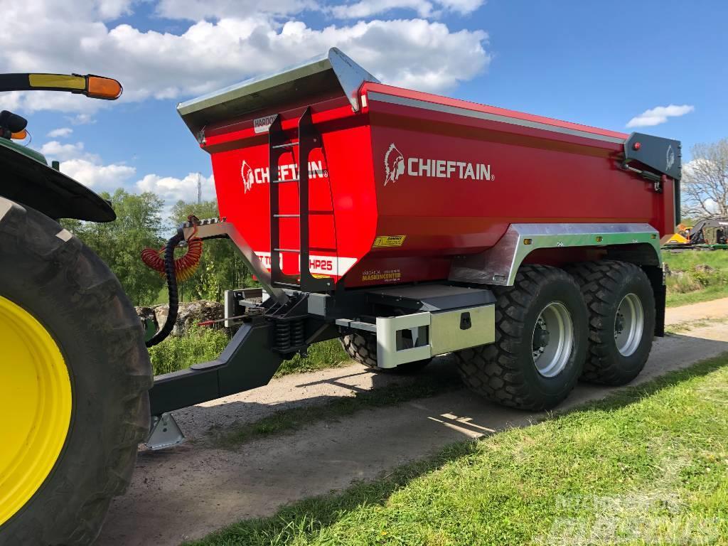 Chieftain HP25 Dumperkärra 25 ton Hardox Dump trailers