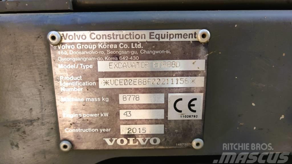 Volvo ECR 88D Crawler excavators