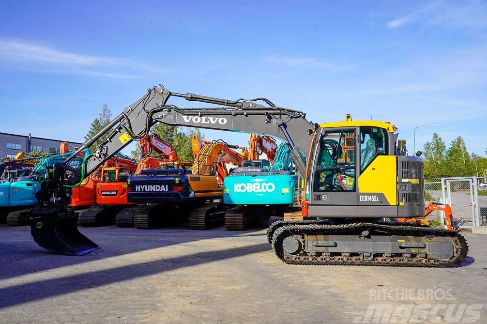 Volvo ECR145EL STEELWRIST PAKETTI Crawler excavators