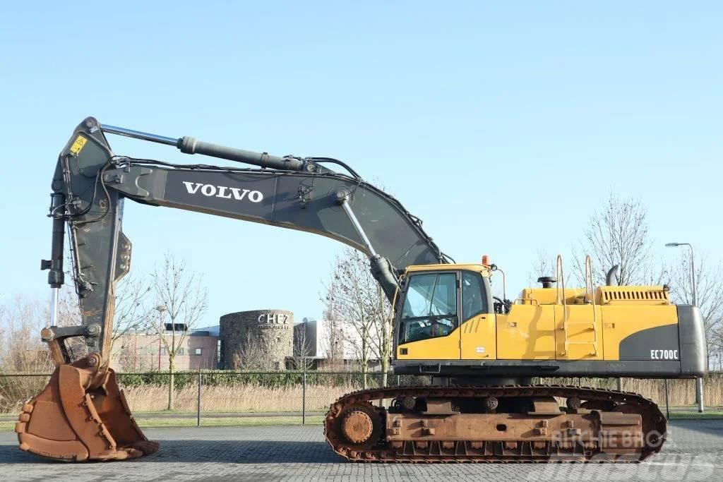 Volvo EC 700 CL | BUCKET | HAMMER LINE | AIRCO Crawler excavators