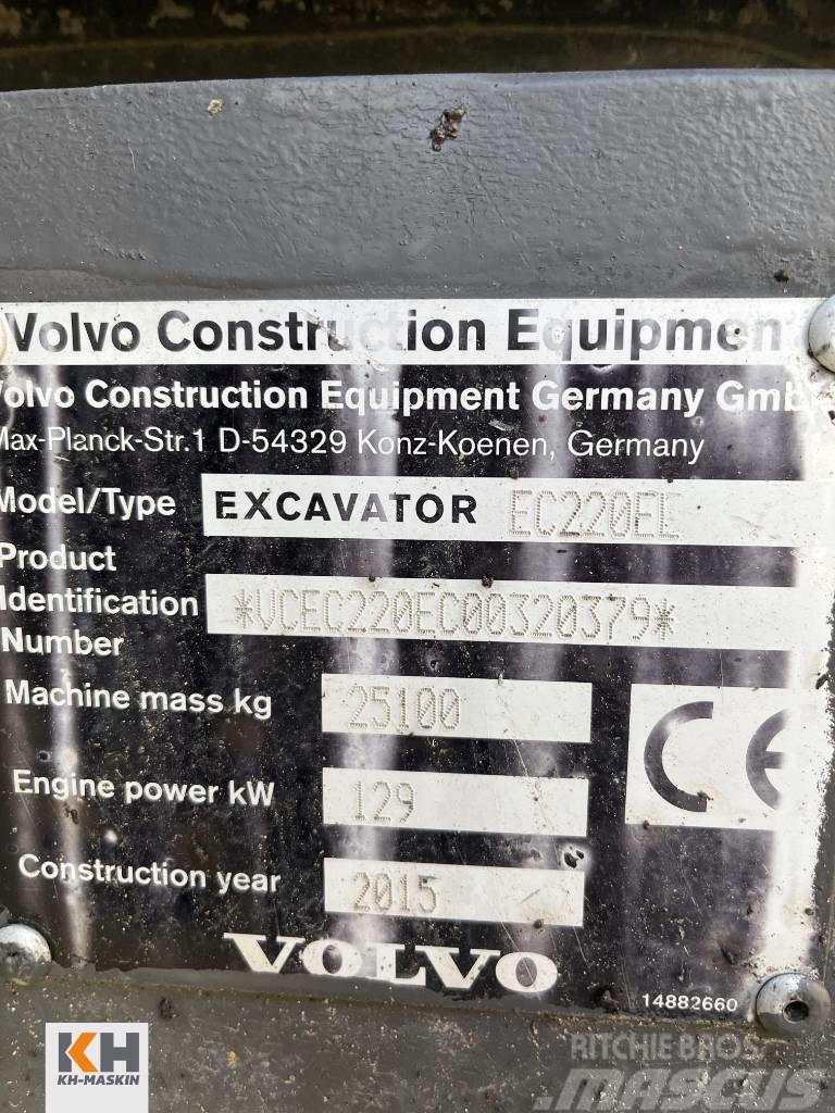 Volvo EC220EL "Leica Grävsystem" Crawler excavators