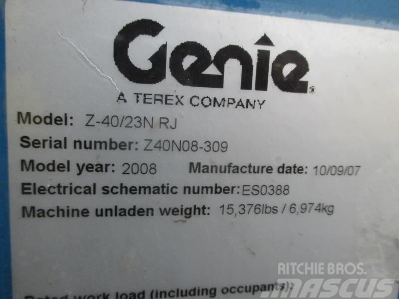 Genie Z 40/23 N RJ Articulated boom lifts