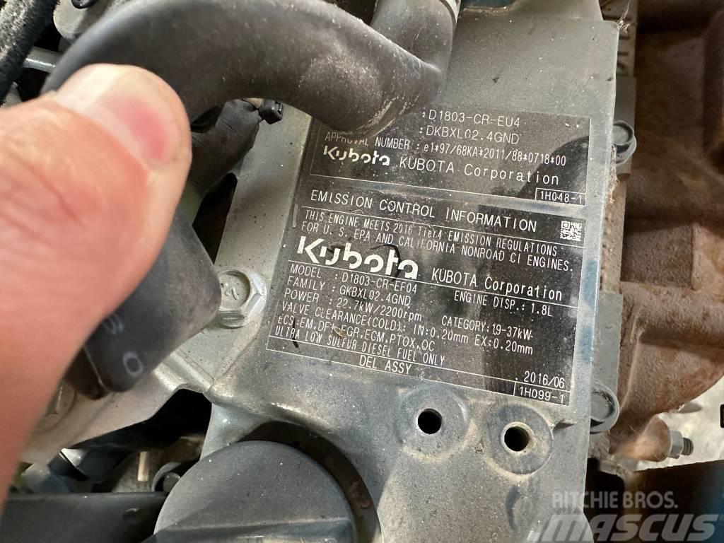 Kubota D1803-CR-EF04 ENGINE Engines