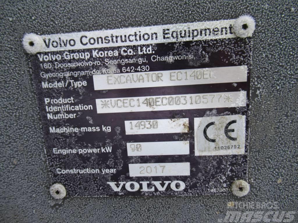 Volvo EC 140 E L Crawler excavators