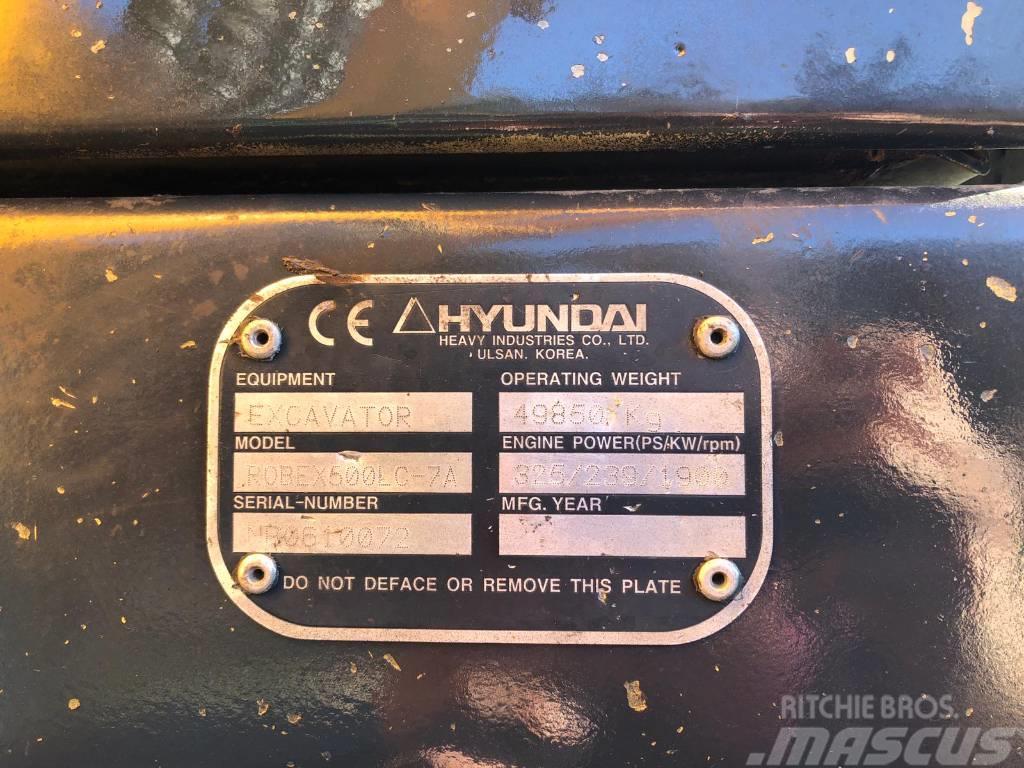 Hyundai R500LC-7A Crawler excavators