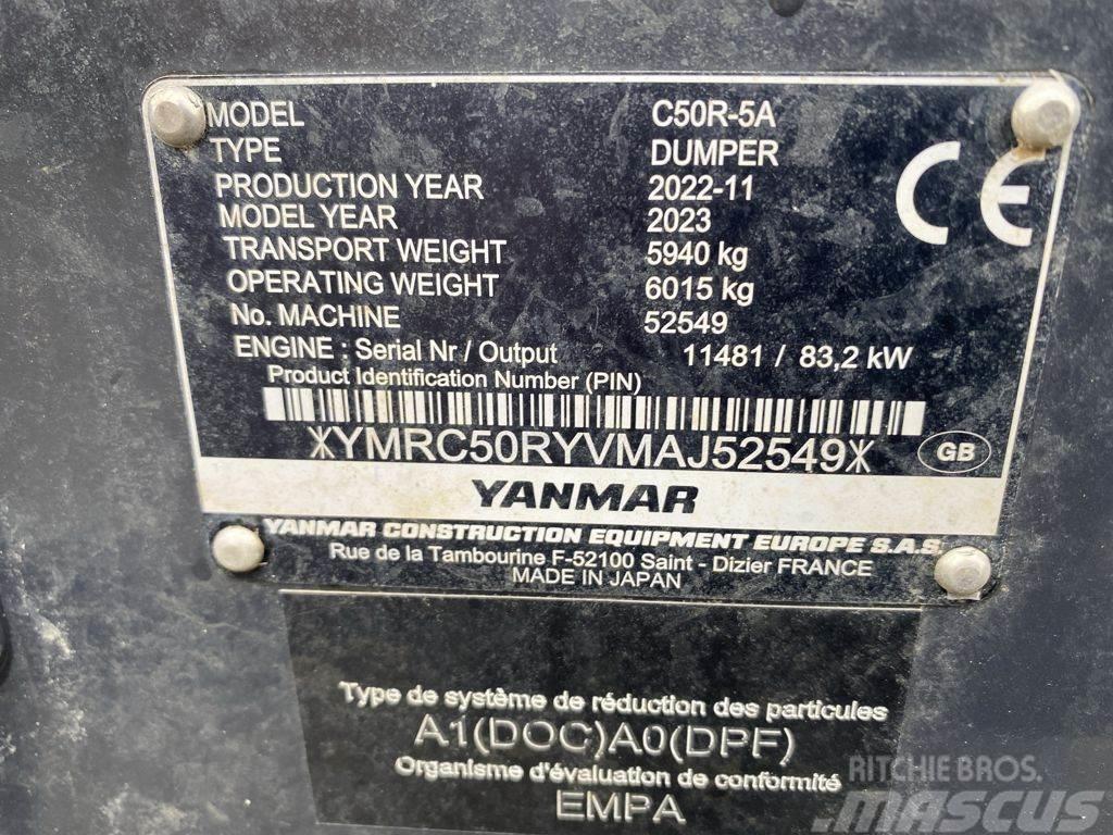 Yanmar YAN C50-5A Tracked dumpers