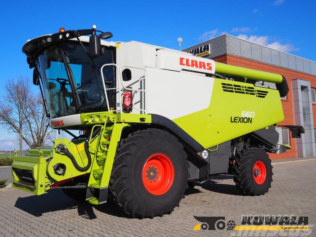 CLAAS Lexion 660 + V770 Combine harvesters