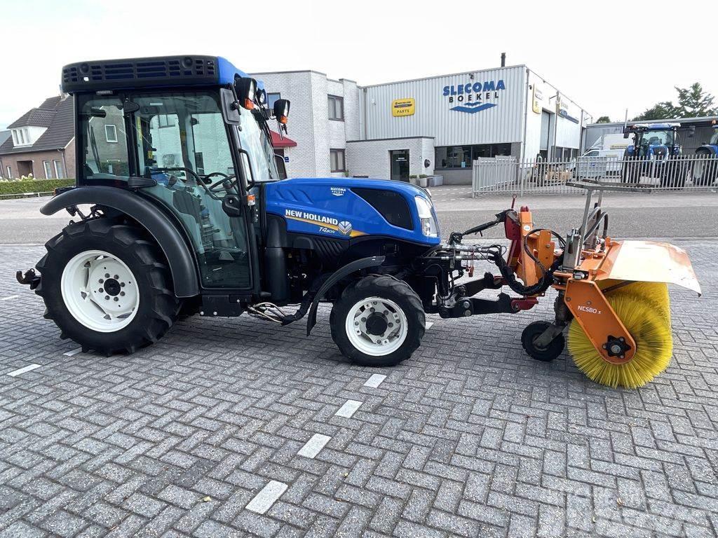 New Holland T4.80N & Sweeper Tractors