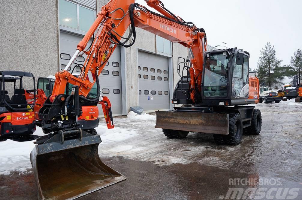 Hitachi ZX140W-6 PYÖRITTÄJÄLLÄ Wheeled excavators