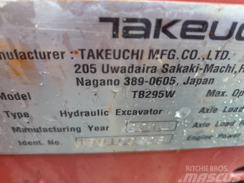 Takeuchi TB295W Wheeled excavators