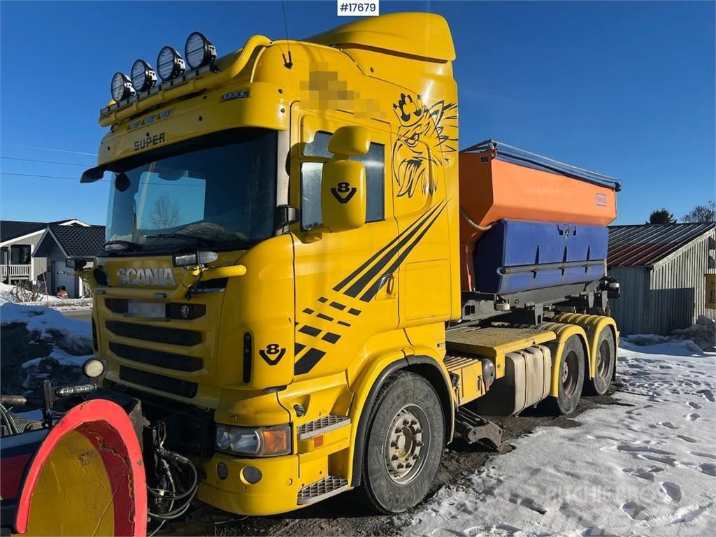 Scania R620 6x4 snow rigged combi truck Tractor Units