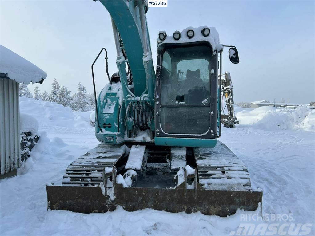 Kobelco SK140 SRLC-5 Excavator with Engcon rototilt Crawler excavators