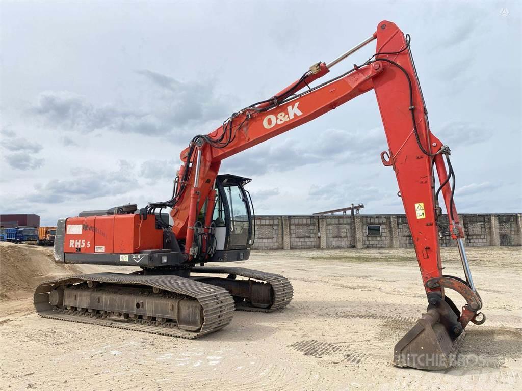 O&K RH 5.5 , 21 ton Crawler excavators