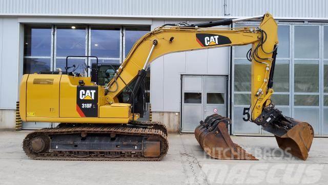 CAT 318FL CW30s Crawler excavators