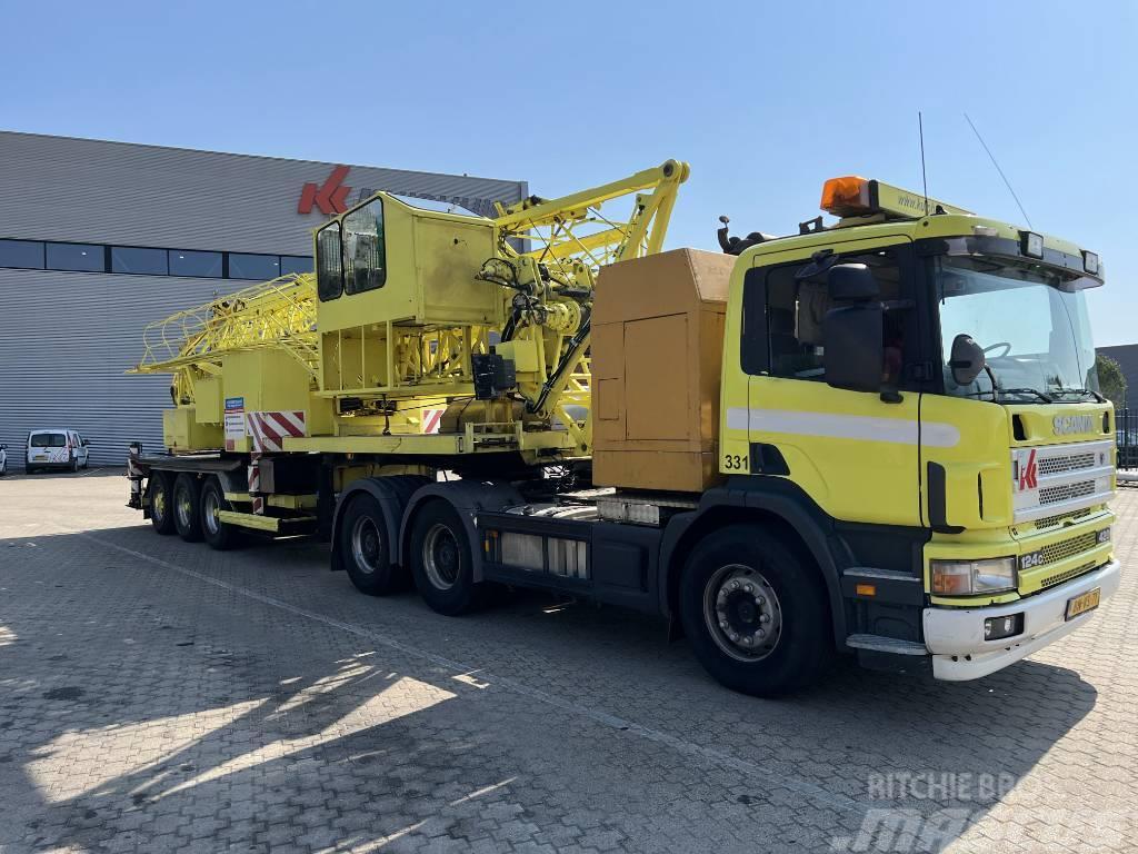 Spierings SK 277 (9x crane + truck and trailer) Self erecting cranes