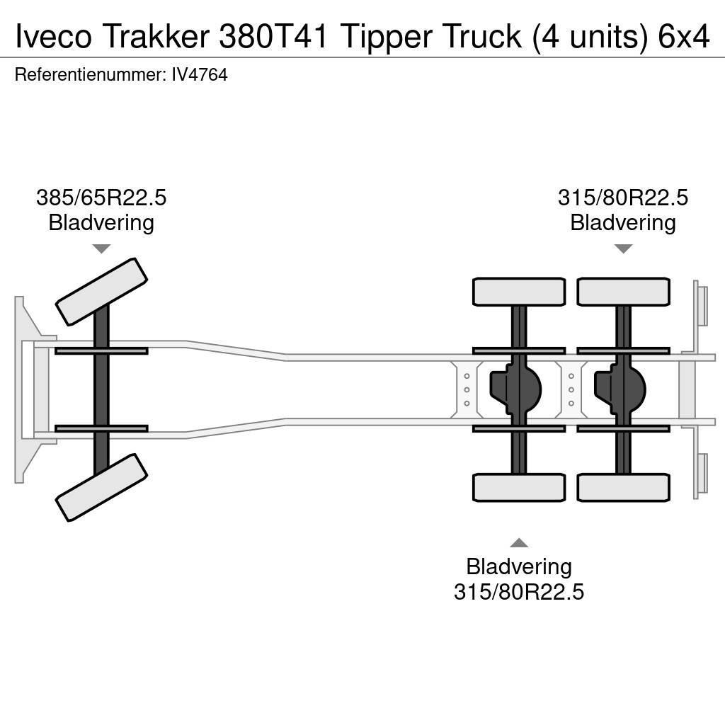 Iveco Trakker 380T41 Tipper Truck (4 units) Tipper trucks