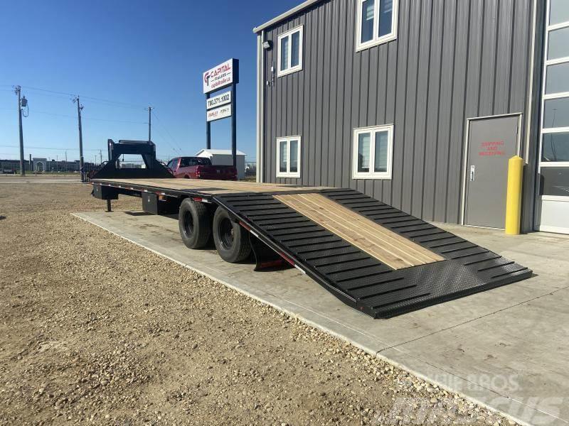  Gooseneck Hyd Beaver Tail High Boy-8.5'x36' 24000  Flatbed/Dropside trailers