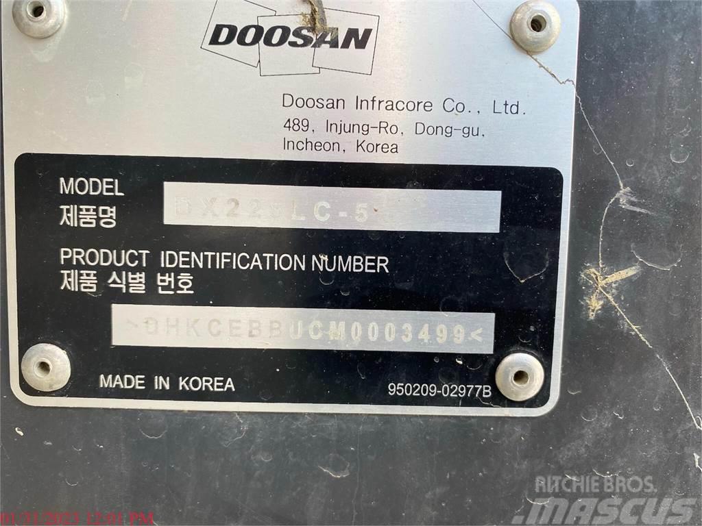 Doosan DX225 LC-5 Crawler excavators