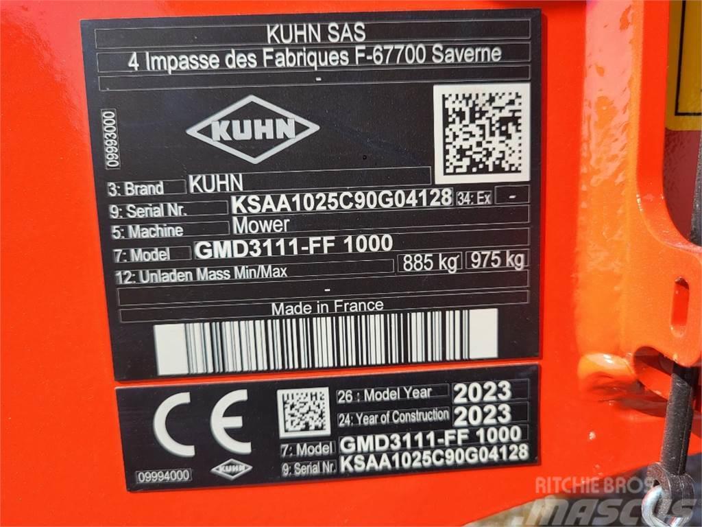 Kuhn GMD 3111 FF / 1000 Mower-conditioners
