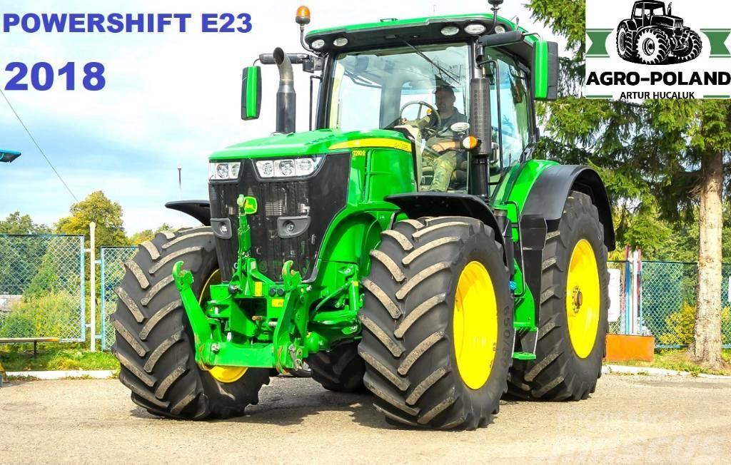 John Deere 7290 R - 2018 - POWERSHIFT E23 - AUTOTRAC-WOM-TUZ Tractors