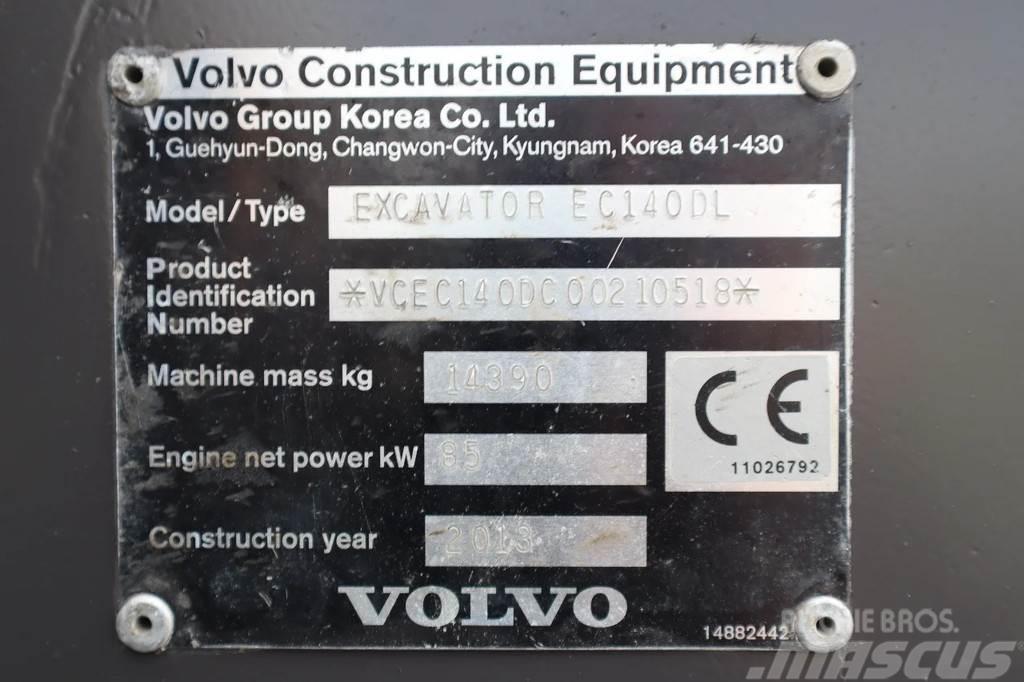 Volvo EC 140 DL | BUCKET | AIRCO | HYDR. QUICK COUPLER Crawler excavators