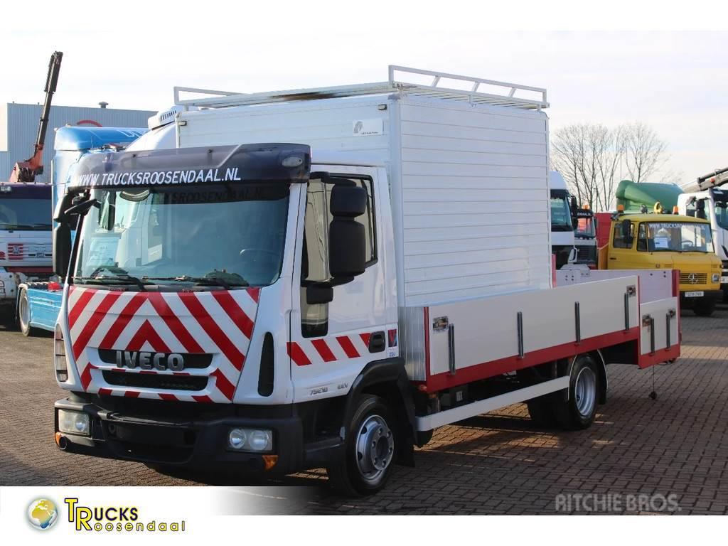 Iveco Eurocargo 75e18 + EURO 5 eev + manual + BE apk 07- Box body trucks
