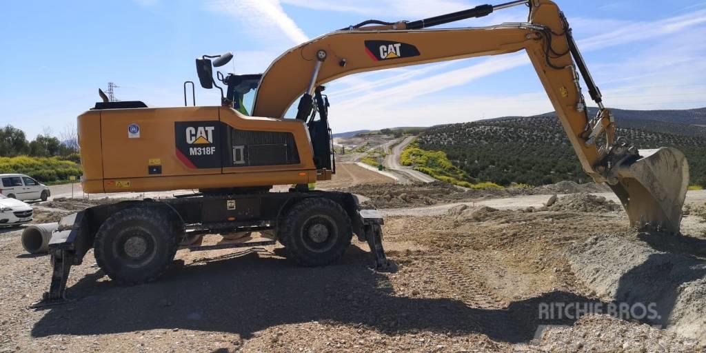 CAT M318F Wheeled excavators