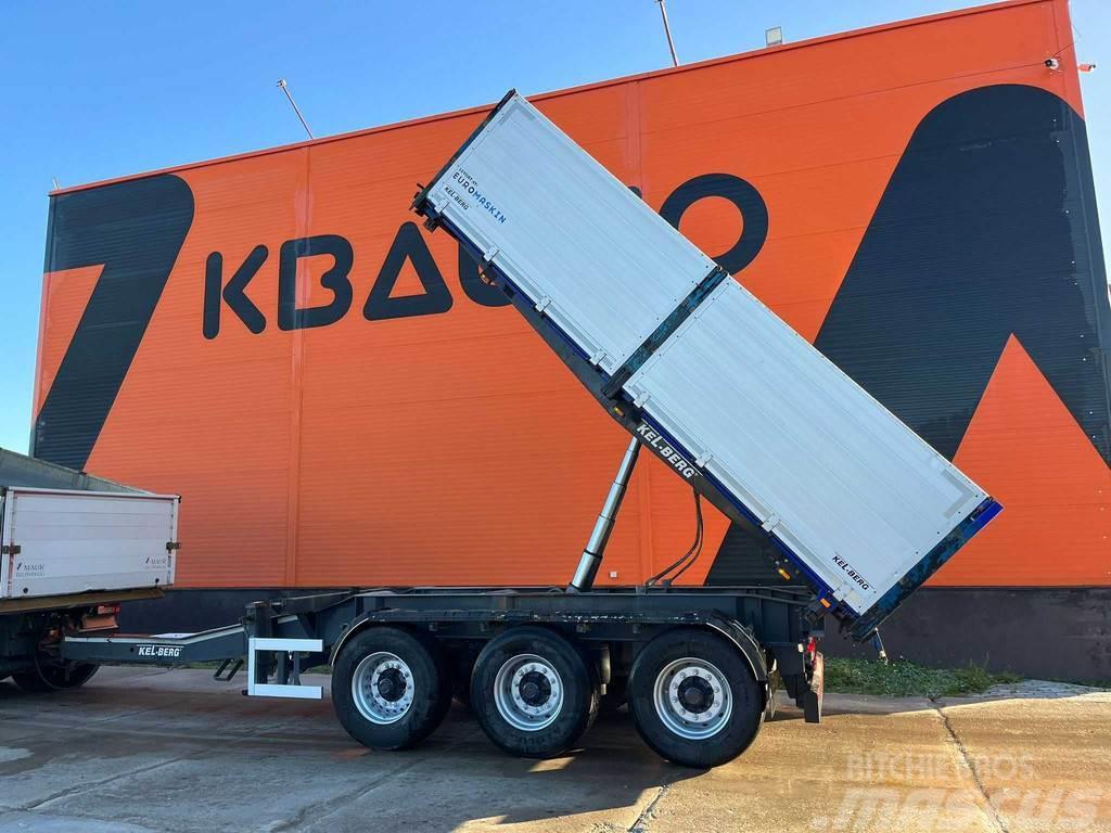 Kel-Berg THKD 24 2 x AXLE LIFT / BOX L=5121 mm Tipper trailers