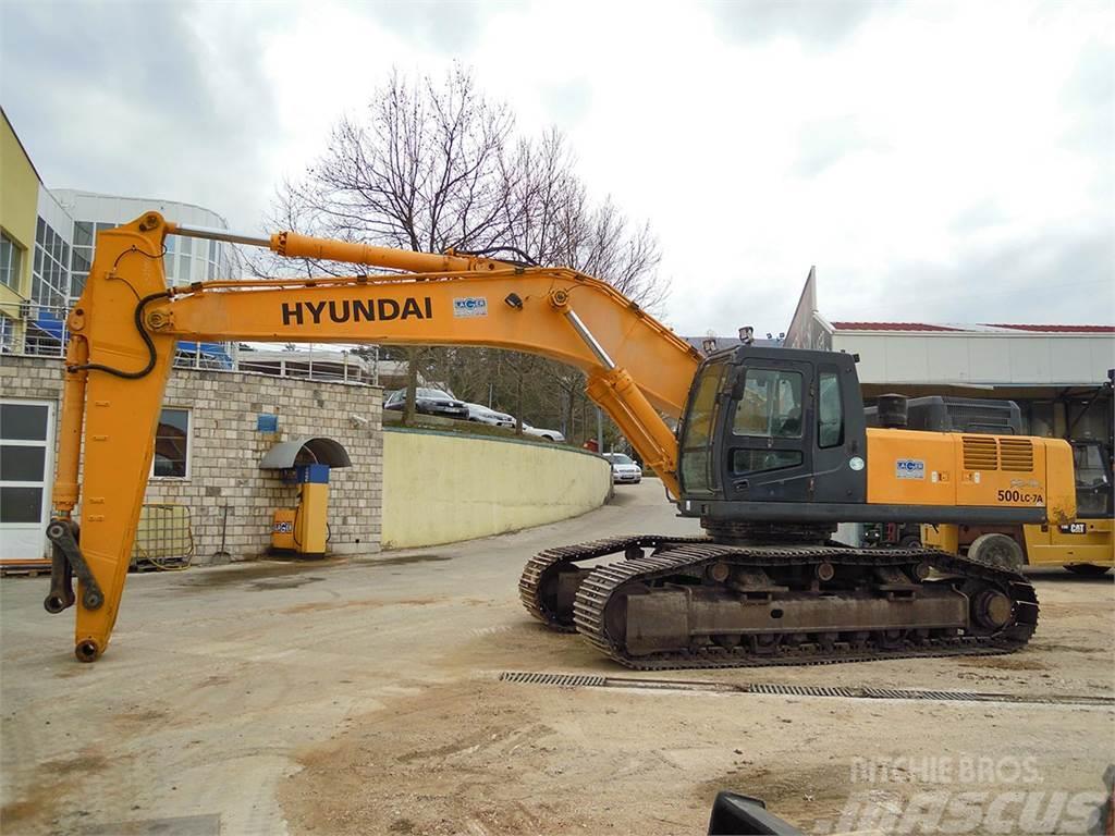 Hyundai R500LC-7A Crawler excavators