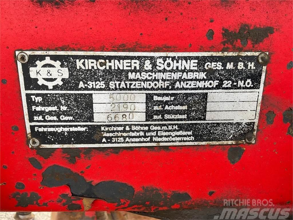 Kirchner T 5000 Slurry tankers