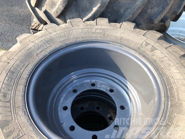 Michelin 340/80X18 Tyres, wheels and rims