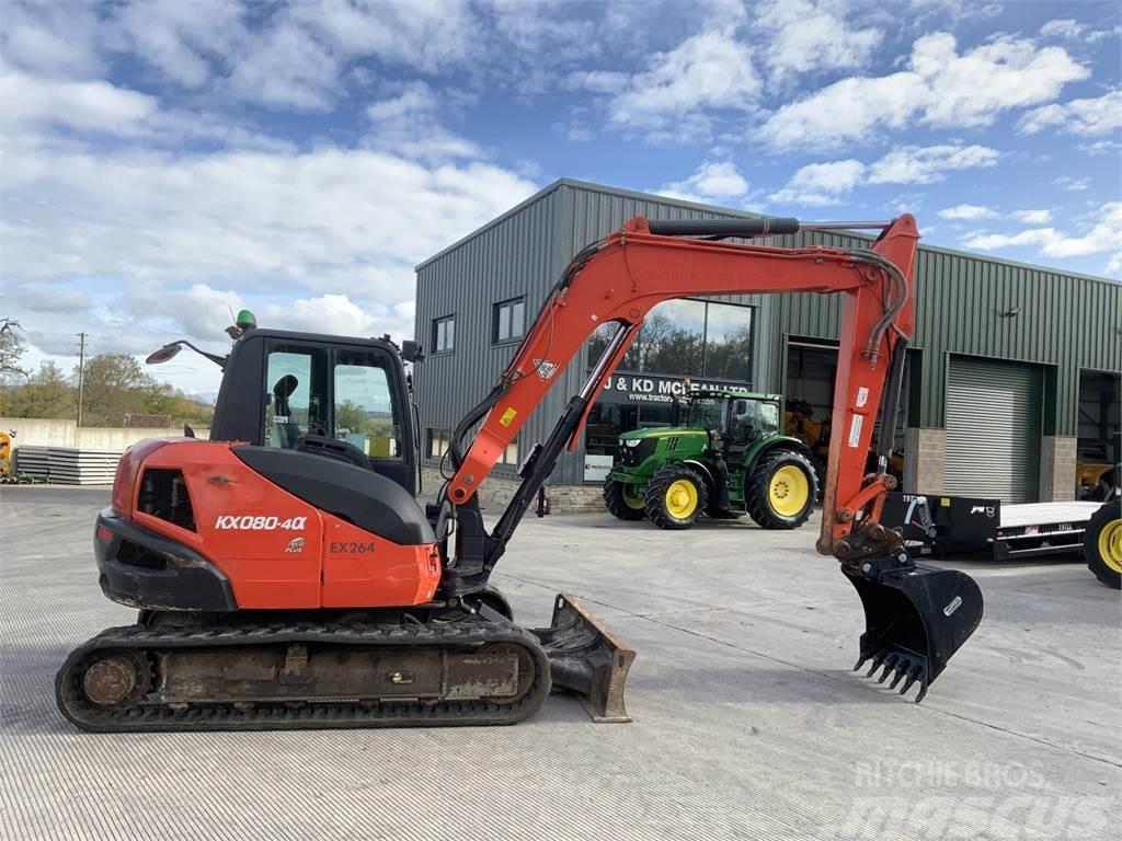 Kubota KX080-4X Eco Plus Digger (ST19552) Other agricultural machines
