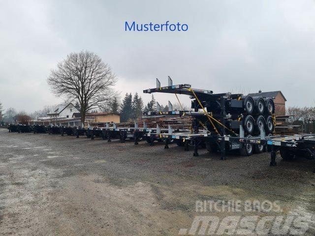 Broshuis MFCC HD 45 ft Multi Chassis -ADR- Miete möglich Low loader-semi-trailers