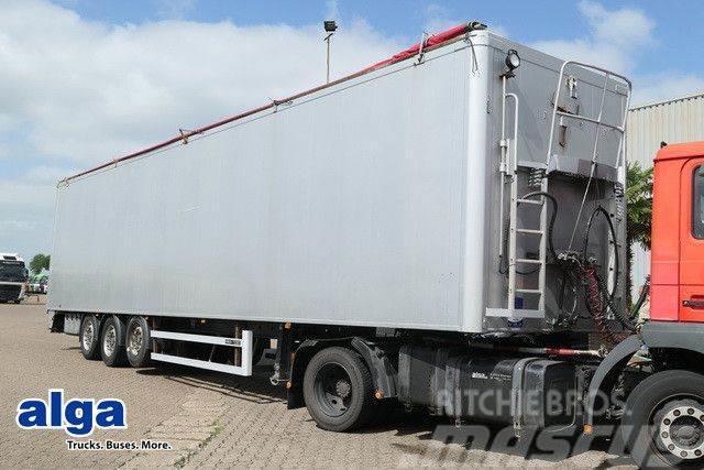 Knapen K 200, 95m³, 10mm Boden, SAF, Luft-Lift, Funk Box body semi-trailers
