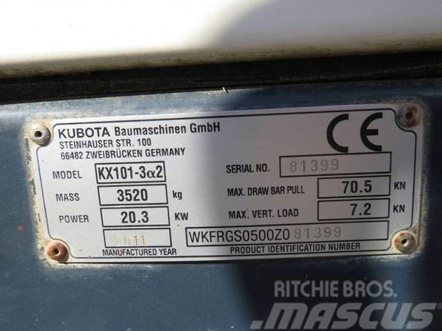 Kubota Minibagger KX 101-3 Minibagger Mini excavators < 7t (Mini diggers)