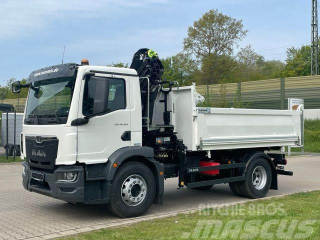 MAN TGM 18.320 4x2 Euro6e Hiab X-HiDuo138DS-3Euromix Tipper trucks