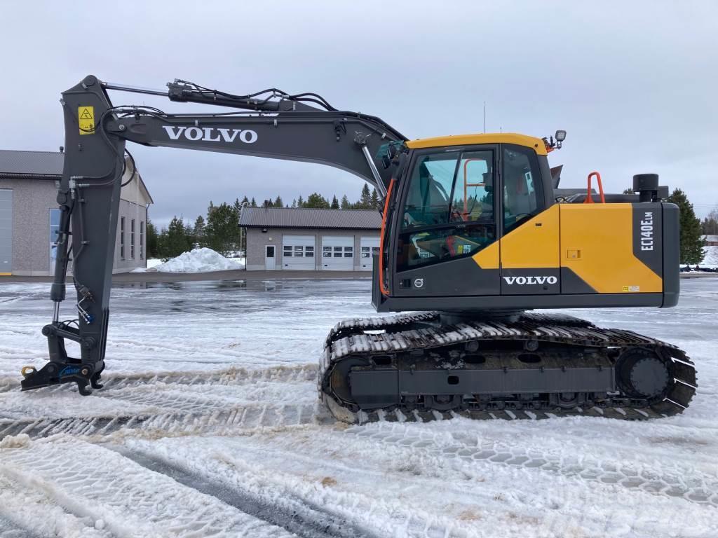 Volvo EC140ELM + AITO METSÄALUSTAINEN + 900MM TELAT + LÄ Crawler excavators