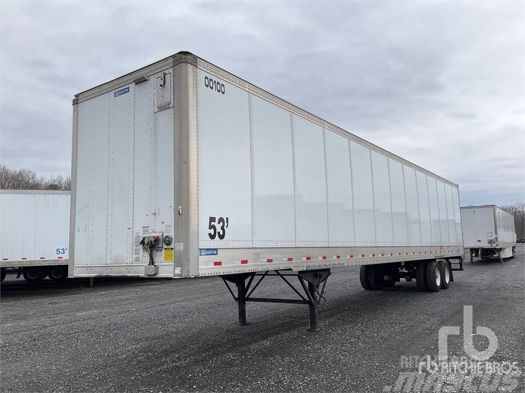 Stoughton 53 ft x 102 in T/A Box body semi-trailers