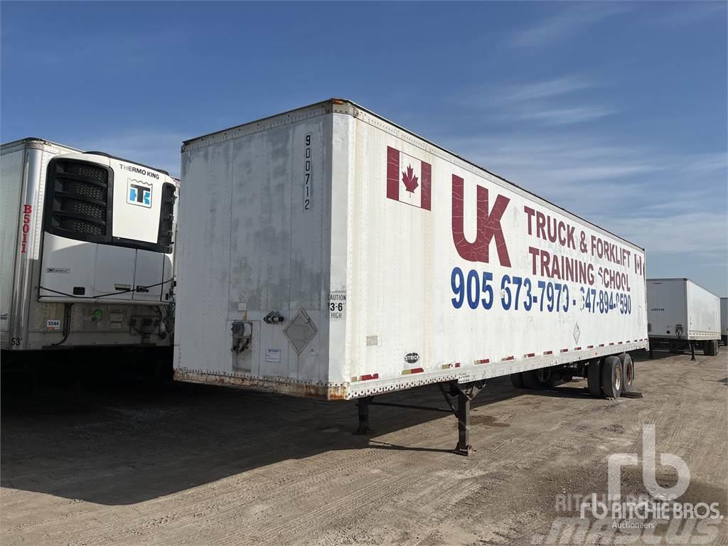 Strick 48 ft T/A Box body semi-trailers