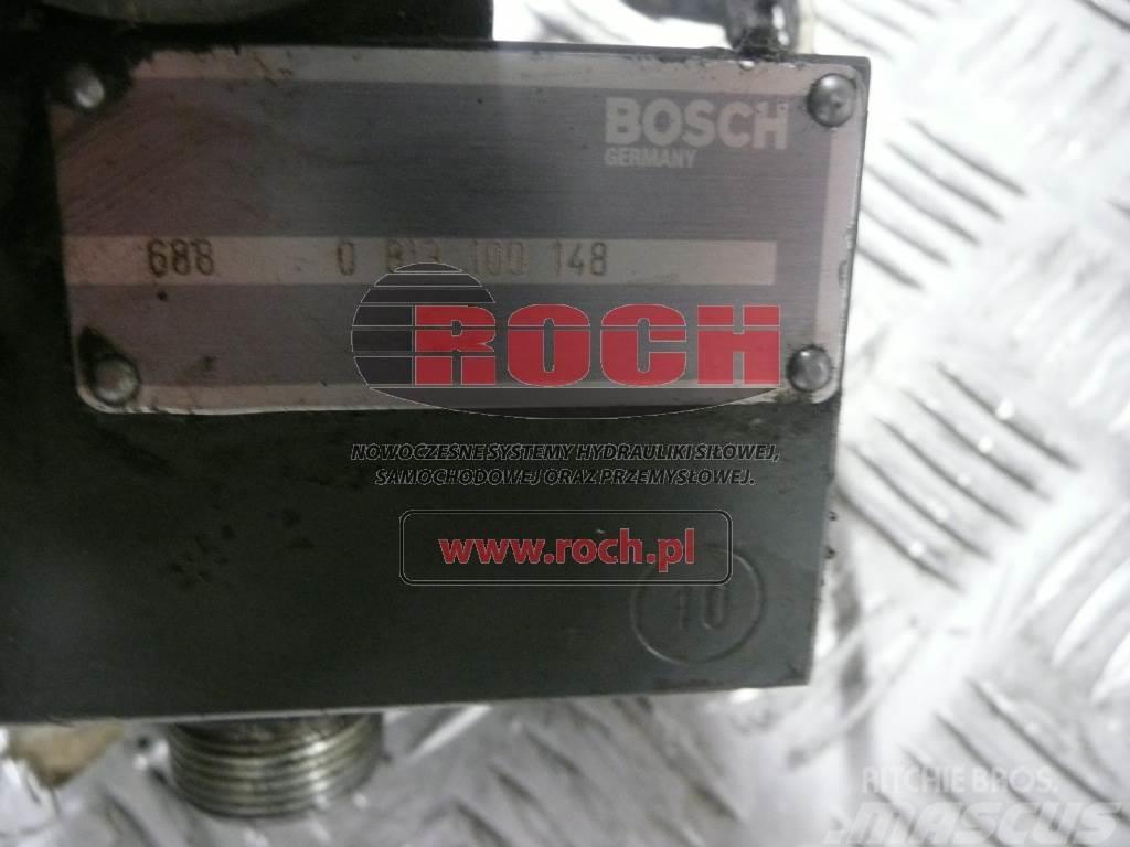 Bosch 688 0813100148 - 1 SEKCYJNY + ELEKTROZAWÓR + CEWKI Hydraulics