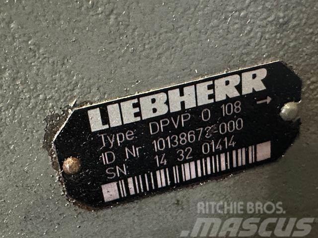 Liebherr A 924 C HD POMPA HYDRAULICZNA DPVP O 108 Hydraulics