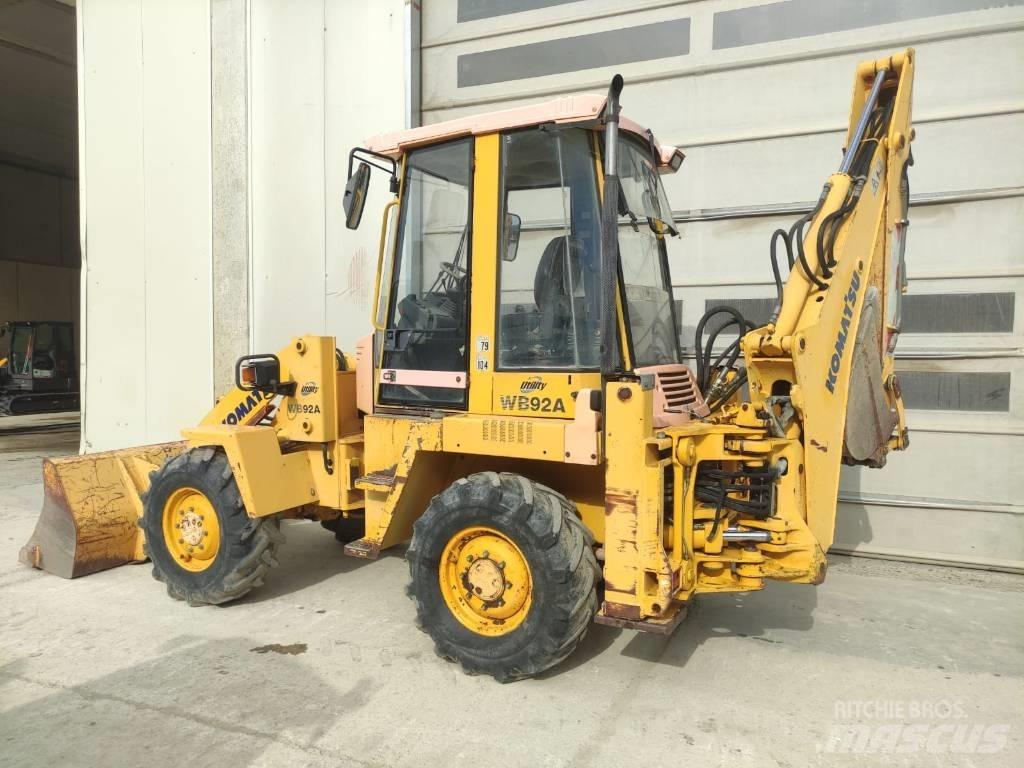 Komatsu WB 92 A Backhoe loaders