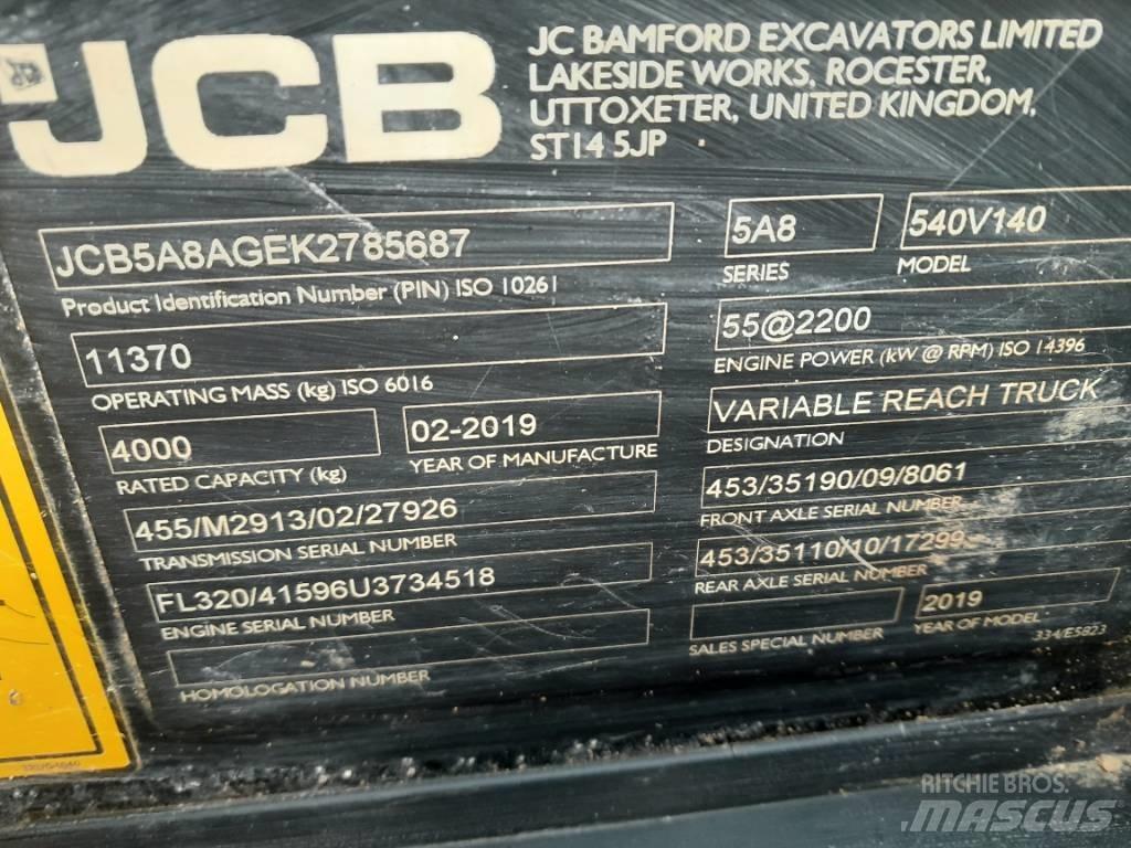 JCB 540-140 Telescopic handlers