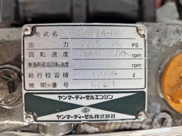 Yanmar 3TNE74-DG Engines
